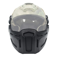 Adaptateur de rail pour masque demi-visage FAST Tactical Helmet, type séparé, masque de protection tactique extérieur en nylon polyamide