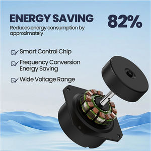 带运动传感器的新型智能吊顶浴缸风扇管道连接卫生间通风DC电机浴室抽气机排气扇 - Product Image 5