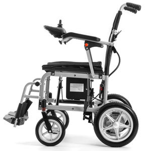 Silla de ruedas eléctrica motorizada ligera plegable de autoequilibrio para todo terreno de aleación de aluminio de alta calidad para discapacitados - Product Image 2