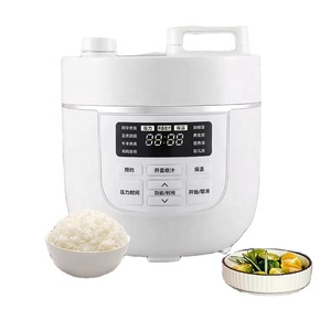 2 Lít Điều Khiển Cảm Ứng Nồi Áp Suất Điện 710W <span class=keywords><strong>LCD</strong></span> Màn Hình Hiển Thị Mini Nồi Áp Suất Điện Cho Hàn Quốc Và Nhật Bản - Product Image 1