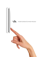 Interrupteur mural intelligent pour maison connectée, sans batterie, étanche IP65, anti-poussière, télécommande RF433, 10A, sans câblage, portée 30m/100m, 1 canal