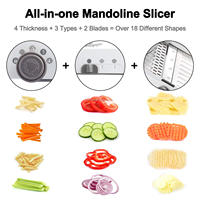 Mandoline Professionnelle Multifonctionnelle Réglable en Acier Inoxydable – Trancheuse à Légumes Premium pour Oignons et Tomates