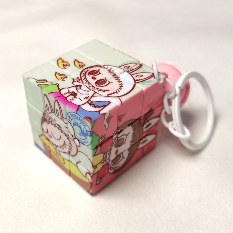 Cubo Bubu - Múltiples estilos aleatorios - Cadena de cuatro eslabones