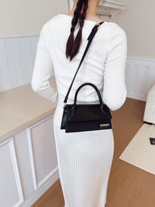 Nuovo stile classico All-Match moda piccolo quadrato con chiusura a ZIP da donna di fascia alta <span class=keywords><strong>Western</strong></span> a spalla singola catene a tracolla - Product Image 5