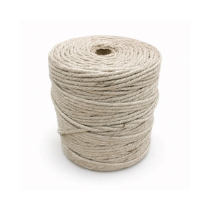 Corde en jute naturelle écologique, cordon en fibre torsadée résistante pour le jardinage, l'artisanat, l'emballage et les applications agricoles - Product Image 1