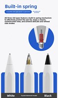 Stylet de remplacement capacitif actif pour iPad (modèles après 2018) avec pointes en cuivre, personnalisable, en métal et plastique, pour la vente en gros