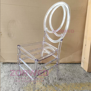 Vente en gros <span class=keywords><strong>d</strong></span>'usine de chaises bon marché de restaurant de luxe en plastique transparentes en résine pour fête de mariage pour événements - Product Image 4