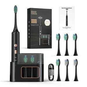 2024 Oem, оптовая продажа, качественная интеллектуальная автоматическая звуковая электрическая зубная щетка для взрослых с индивидуальным логотипом
