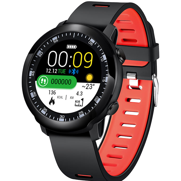 Full Touch Screen Ant+ Heart Rate Monitor Fitness Watch - Buy Touch Screen  Digital Watches,Body Fit Heart Rate Monitor Watch,Round Dial Smart Watches  Product on Alibaba.com