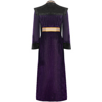 Poudlard école Albus Dumbledore Cosplay violet assistant RobesTop adulte hommes violet fantaisie Costume rôle rôle Halloween carnaval