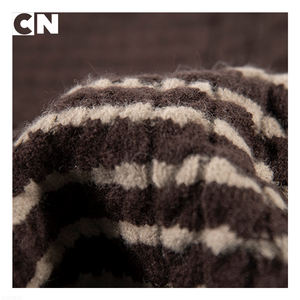 Pull-over décontracté en tricot pour hommes, pull-over ras du cou à rayures, tricots personnalisés OEM ODM de haute qualité, vente en gros directe Pull-over pour hommes - Product Image 2