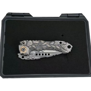 Cuchillo Táctico Personalizable ML T1, Hoja Fija de Acero Inoxidable de Alta Calidad, Funda de Goma para Uso en Exteriores, Incluye Funda, OEM - Product Image 5