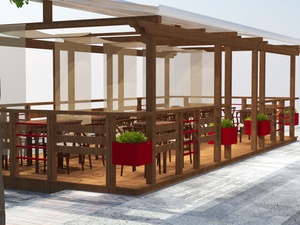 ออกแบบตกแต่งภายในร้านอาหารเกาหลี LUX บริการครบวงจรสำหรับร้านปิ้งย่างเชิงพาณิชย์ ปรับปรุงร้านสไตล์โมเดิร์นอินดัสเทรียลตามสั่ง - Product Image 3