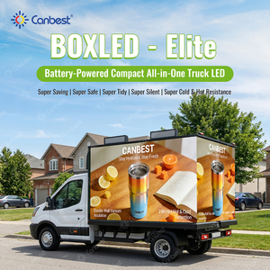 Canbest หน้าจอรถบรรทุกแอลอีดีหน้าจอรถบรรทุกน้ำหนักเบาแบบบ็อกเซลแอลอีดีแบบไร้รอยต่อ P4.4จอแสดงสำหรับงานอีเว้นท์โร้ดโชว์ - Product Image 2