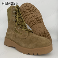 ZYF, prix d'usine, bottes de combat couleur kaki sans marques pour la vente au détail, semelle extérieure en PU+caoutchouc anti-choc, bottes de combat Belleville HSM056