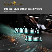Imprimante 3D Ideaformer IR3 V2 250*250*Axe Z infini Extrudeur à double engrenage Rail linéaire Core-XY Imprimante 3D FDM silencieuse à courroie transporteuse