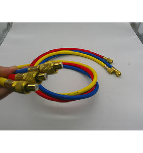 एसी डिजिटल के लिए कई गुना गेज सेट R410a R22 R134a सर्द के साथ 60FT Hoses, R410a एडेप्टर, नल कर सकते हैं - Product Image 6