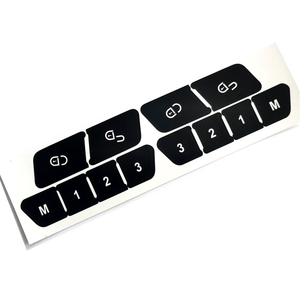 Pegatina para Botones de Volante, Bloqueo de Puerta, Ventana y Aire Acondicionado para Mercedes Benz Clase <span class=keywords><strong>GLK</strong></span> X204, Clase C, Clase E, CLS C218, W172, W204 - Product Image 6