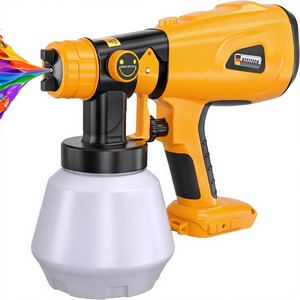 Pistolet de pulvérisation pour batterie Dewalt 20V (batterie non incluse), pistolet de pulvérisation sans fil HVLP 200W, moteur sans balais - Product Image 1