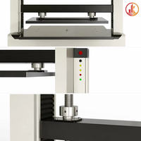 Máquina de Prueba de Compresión, Esmagamiento y Flexión para Cajas de Embalaje de 50kN, Modelo WDW-50BZX, Plataformas de Prueba Apilables de 1000x1000mm para Embalaje de Transporte