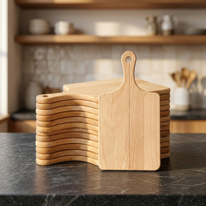 Tabla de Cortar de Acacia de 1.3 cm de Grosor, Rectangular, Personalizada con Grabado Láser, Ecológica, Duradera y Multifuncional - Product Image 3