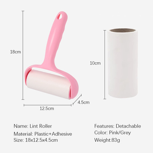 <span class=keywords><strong>Rouleau</strong></span> anti-poils pour animaux de compagnie, outil de nettoyage professionnel des vêtements avec papier de recharge facile à déchirer - Product Image 4