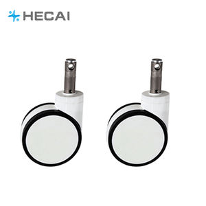 5/6 pulgadas Pa Core doble hierro + rueda de plástico accesorios para cama de Hospital muebles médicos ruedas y capacidad de carga 125 kg - Product Image 1
