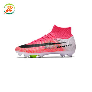 Nuove Scarpe da Calcio Professionali Messi Antiscivolo Unisex con Tacchetti Lunghi in Mesh Resistenti per Tutte le Stagioni - Product Image 1