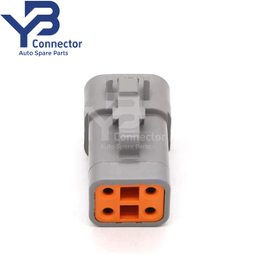 Connettore YB DTP06-4S <span class=keywords><strong>2</strong></span>.3mm Deutsch DTP serie cavo a 4 Pin connettore femmina per autocarro agricolo - Product Image 1