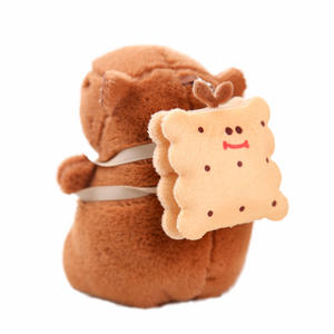 Porte-clés lumineux en peluche Capybara, jouet en peluche écologique de dessin animé - Product Image 6