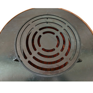 Nueva Innovación: <span class=keywords><strong>Chimenea</strong></span> Portátil <span class=keywords><strong>para</strong></span> Exteriores, de Leña, de Acero al Carbono Negro, con Asa, <span class=keywords><strong>para</strong></span> Asar a la Parrilla - Product Image 4