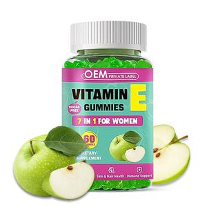 Permen Vitamin E OEM dengan VIT A, C, <span class=keywords><strong>Biotin</strong></span>, Zinc, Asam Hialuronat & Silika untuk Mendukung Kulit, Kuku, dan Rambut - Suplemen Vitamin E - Product Image 2