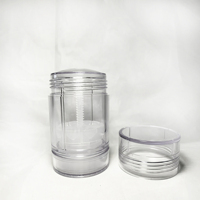 Contenant vide personnalisable de 50g pour déodorant en stick, emballage plastique torsadable, idéal pour éliminer les odeurs corporelles - Vente chaude