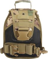 Sac tactique pour homme, sac à bandoulière en nylon imperméable, protection avec système Molle, sac de poitrine tactique