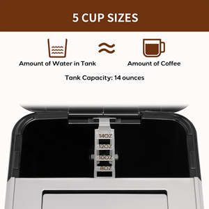 OEM Nhà cung cấp duy nhất phục vụ cà phê <span class=keywords><strong>Maker</strong></span> cho k Pod nhỏ gọn & nhanh chóng Brew 2 trong 1 Cà phê <span class=keywords><strong>Maker</strong></span> - Product Image 3