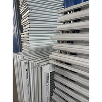 Ventana Corredera de PVC Ahorradora de Energía con Vidrio de Baja Emisividad que Reduce las Facturas Anuales de Calefacción y Refrigeración