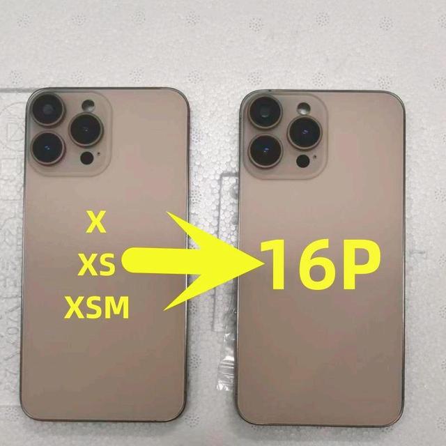 DIY Back Housing for IPhone X Convert to IPhone 15 Pro 16 Pro Replacement IPhone Xs Max to 13 14 15 16 Pro Max Back Housing