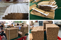 Finos acabados personalizados Logowooden soporte magnético para carteles colgador de impresión Marco de exhibición colgante colgadores de desplazamiento de pared para Decoración