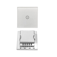 Boîtier en plastique de commutateur de lumière LED de télécommande de maison intelligente
