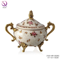 Décoration d'intérieur de luxe Guangzhou-worldlive, décoration de fête, cadeau, décorations de mariage, décorations de l'Aïd, assiette à collation pour la maison