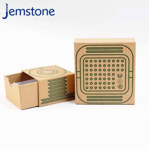 Couvercle d'emballage de produits de luxe de style personnalisé et boîte de base Boîte d'emballage cadeau kraft Boîte de papier d'art - Product Image 3