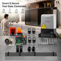 Abridor de Puerta Corredera Automático Fubei de 1500 kg y 750 W con Interruptor Magnético de Límite y Motor de Alta Eficiencia para Seguridad