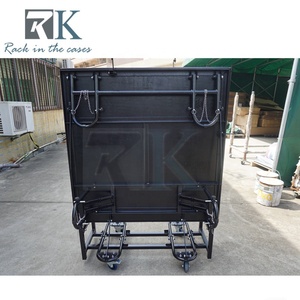 Escenario Plegable de Acero Resistente, Precio de Fábrica, Plataforma de Escenario con Escalera para Bodas - Product Image 6