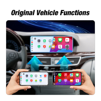 Caja de Conexión Inalámbrica Portátil Plug & Play para CarPlay y Android Auto con Pantalla Dividida y Mirror Link para Mercedes W221 Clase S NTG3.5 2010-2012