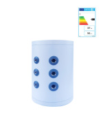 Pompe à chaleur solaire 50-300L avec serpentin échangeur en acier inoxydable, pressurisée, pour usage domestique et hôtelier, largement utilisée, avec réservoir tampon 3KW 6KW 9KW