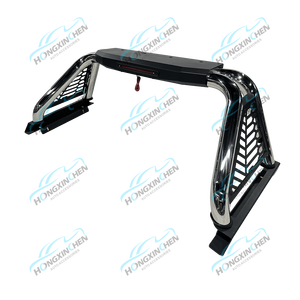 <span class=keywords><strong>Precio</strong></span> <span class=keywords><strong>de</strong></span> descuento <span class=keywords><strong>de</strong></span> suministro <span class=keywords><strong>de</strong></span> fábrica, barra deportiva negra <span class=keywords><strong>de</strong></span> acero inoxidable, barra antivuelco, accesorios universales para coche para camioneta 4x4 - Product Image 1