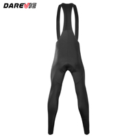 Darevie Long Italy Elastic Interface Pad Cycling Compression Bike Tights Pro Bike Pants Cycling Padded Bib Shorts