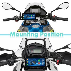 Zmecar nuevo producto 6,25 pulgadas motocicleta grabadora Carplay Android Auto <span class=keywords><strong>voz</strong></span> GPS motocicleta pantalla <span class=keywords><strong>de</strong></span> navegación inteligente - Product Image 4