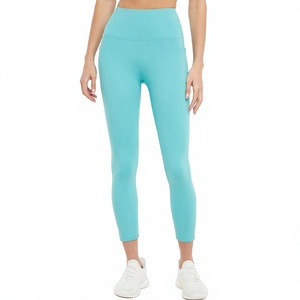 Hot Women Sports Tight Knitted Mid Waist <b>Leggings</b> Hot Selling Sportswear Running Fitness Yoga Gym Breathable Workout <b>legging</b> - Product Image 1