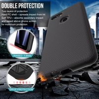 Étui de téléphone universel à motif de Triangle en TPU, protection Anti-chute pour PC, Google Pixel 3XL, haute qualité